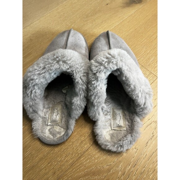 UGG Scuffette Women's Slippers - Light Grey US Size 8 - Picture 4 of 7